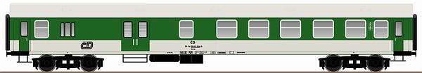 Passenger car 2nd class Y/B-70 with Baggage Compartment<br /><a href='images/pictures/Roco/64837.jpg' target='_blank'>Full size image</a>